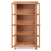Sunrise Accent Cabinet – 2 Doors with Glass | Rustic Elegance
